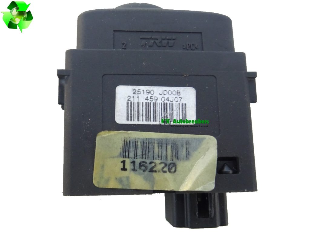 Nissan Qashqai Headlight Adjuster Switch 25190JD00B Genuine