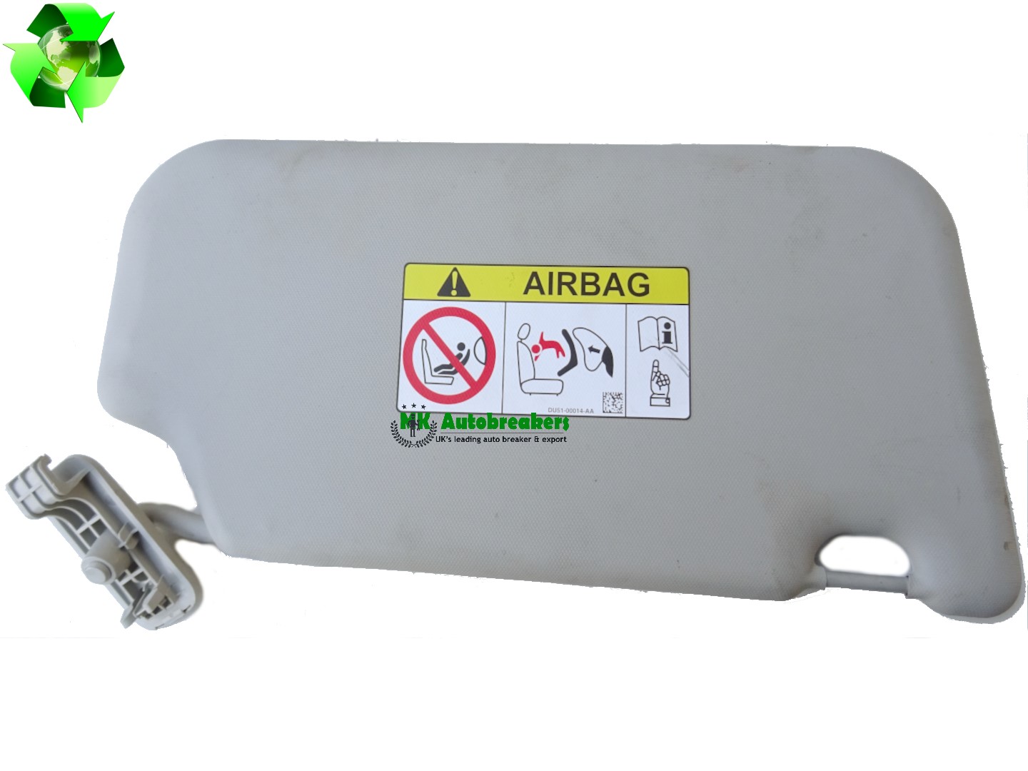 Ford Fiesta Sun Visor Left D1BB-A04101-AC34X1 Genuine 2016