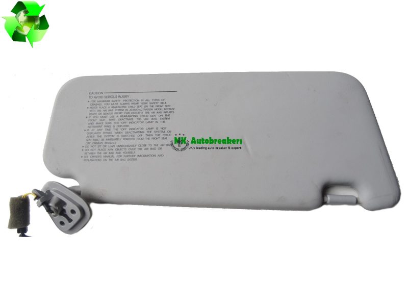 Hyundai I30 Sun Visor Left Electric 852012R300TX Genuine 2010