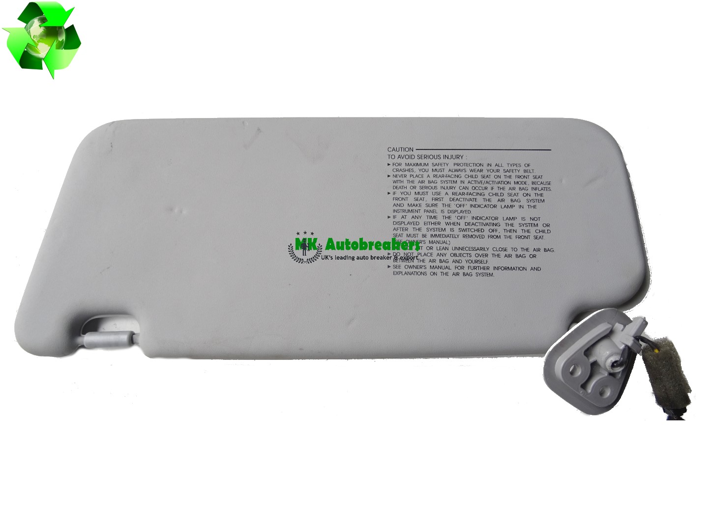 Hyundai I30 Sun Visor Right Electric 852022R300TX Genuine 2010