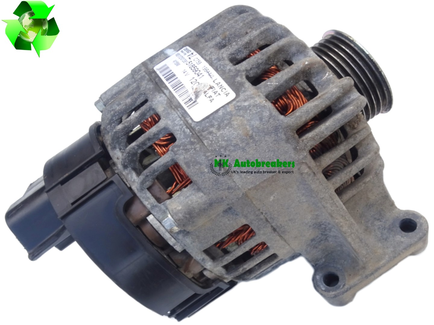 Ford KA 1.2 Complete Alternator 51859041 Genuine 2014