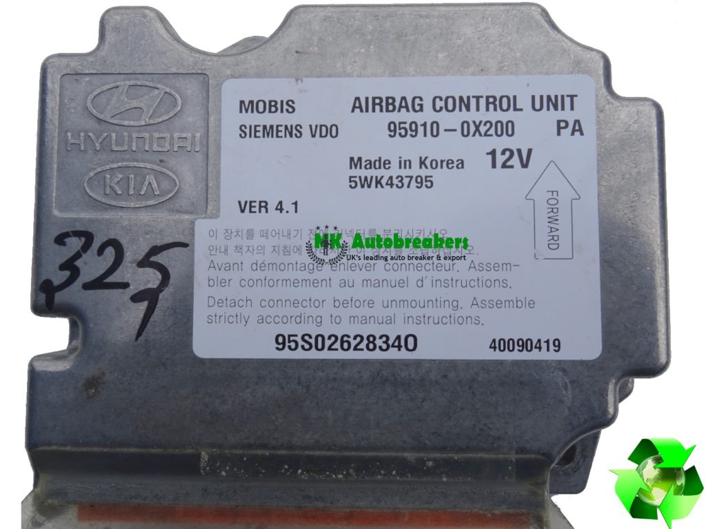 Hyundai I10 Airbag Control Module ECU 959100X200 Genuine