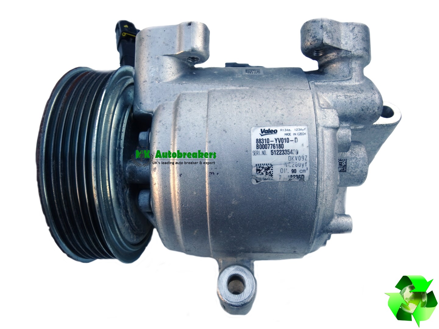 Toyota Aygo A/C Compressor Pump 88310-YV010 Genuine 2015-2020