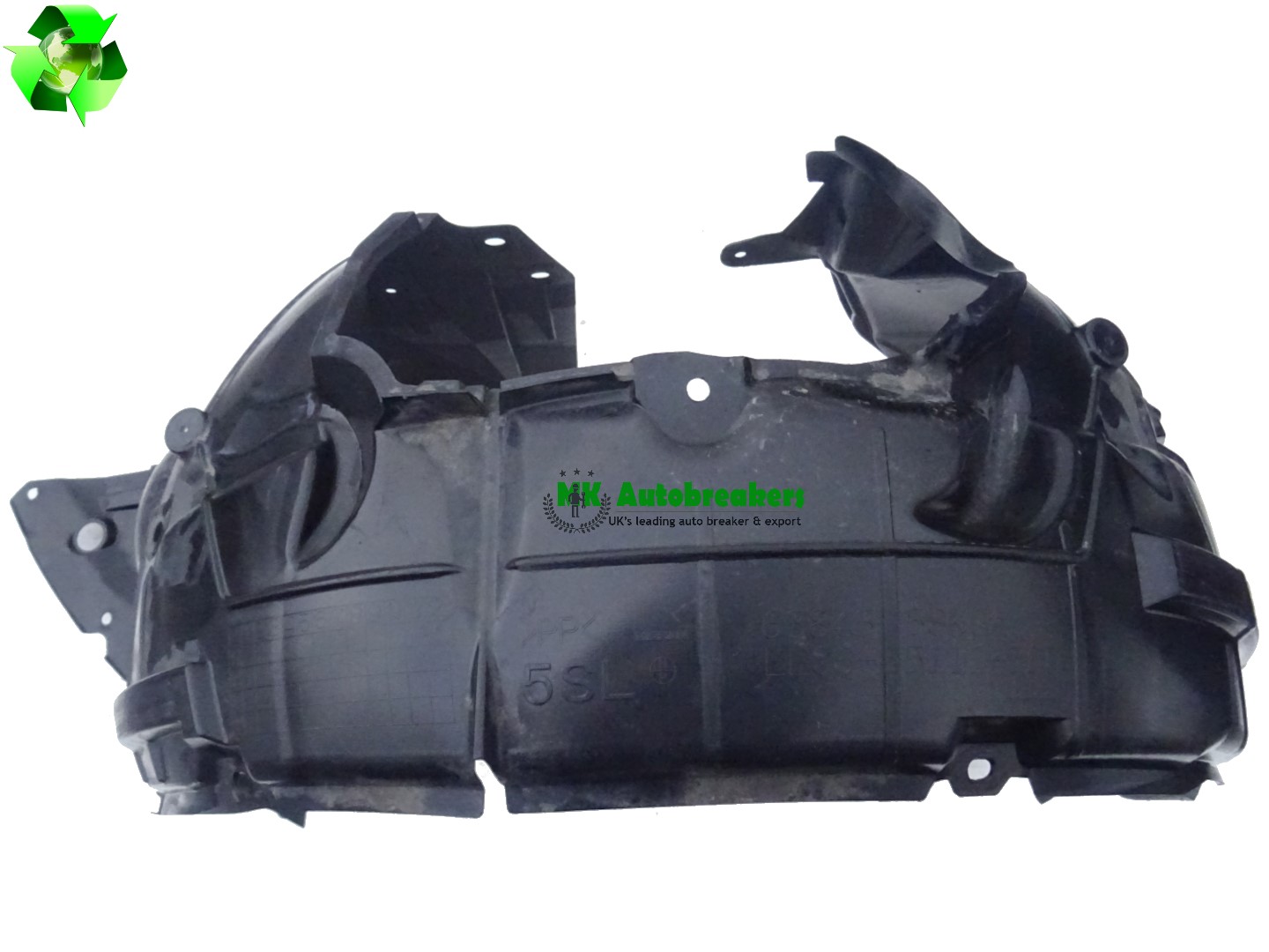 Nissan Leaf Wheel Arch Splash Guard Front Left 638435SK0A Genuine 2017-2021