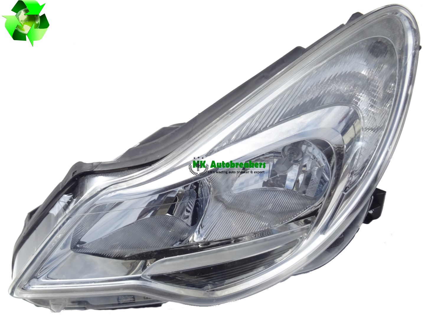 Vauxhall Corsa Headlight Complete Left 13432891 Genuine 2011-2014