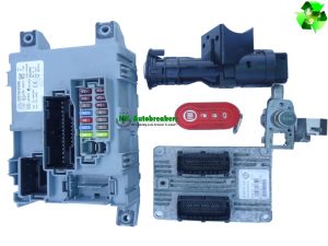 Fiat 500 1.2 Engine Control Unit ECU Kit 51903153 Genuine 2008-2017