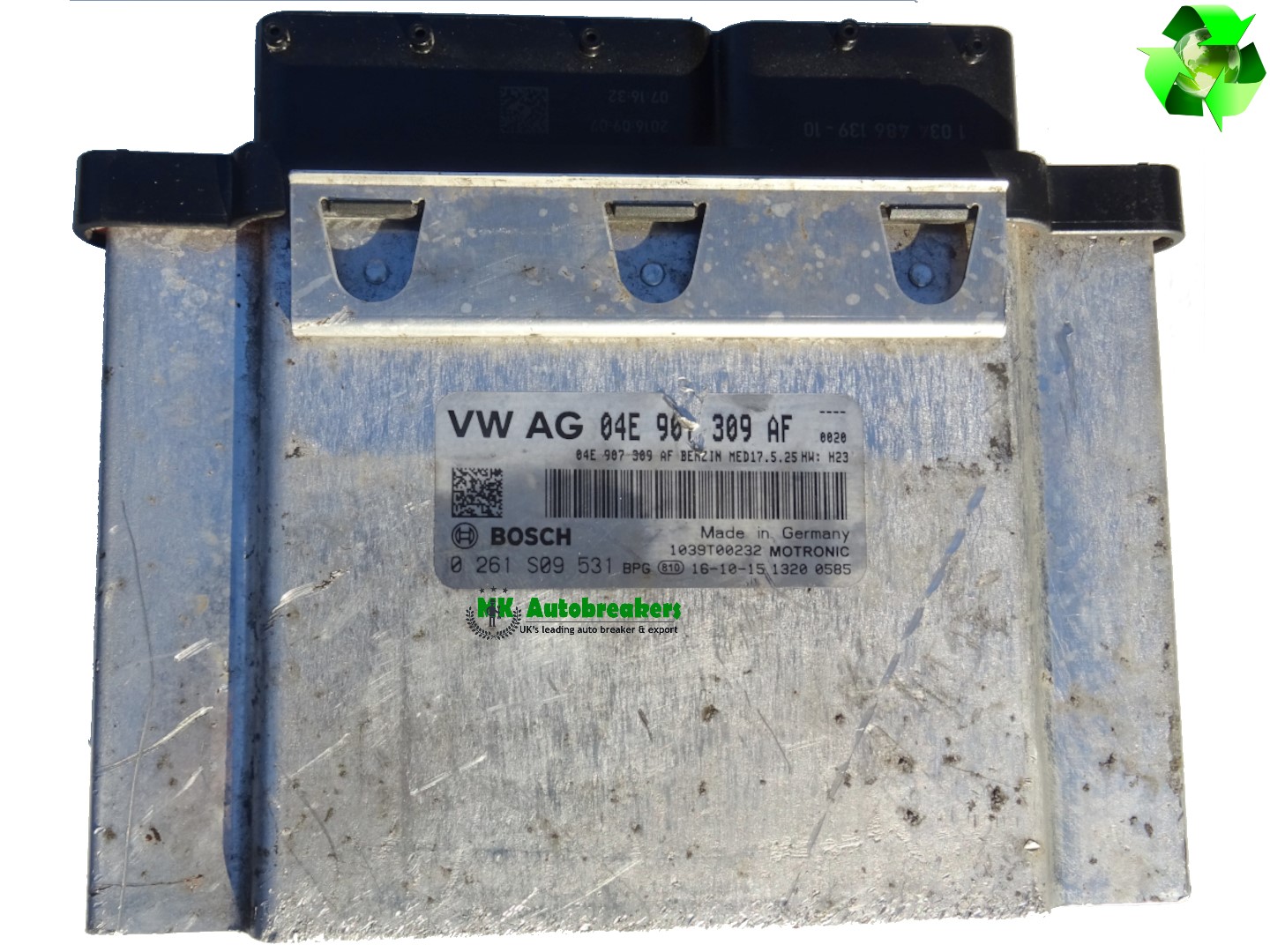 Seat Ibiza 1.2 Engine Control Unit ECU 04E907309AF