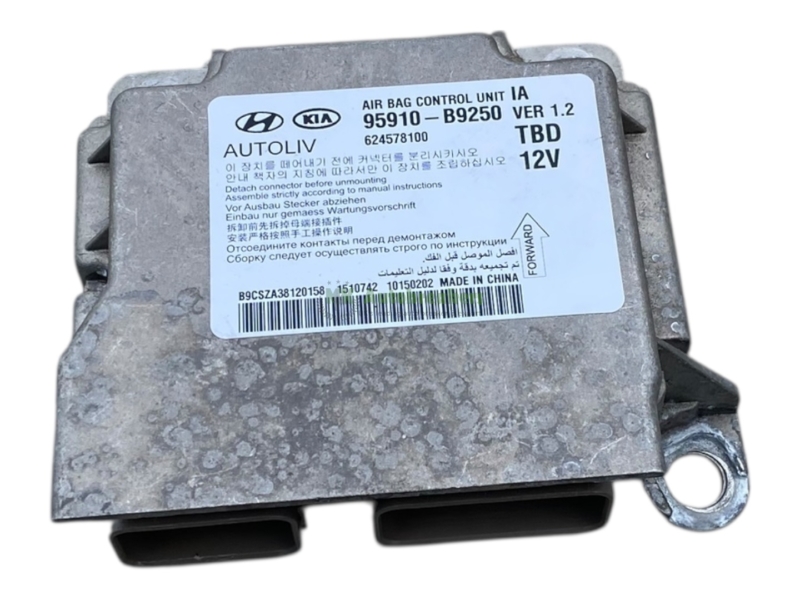 Hyundai I10 Airbag Control Module ECU 95910-B9250 Genuine 2016