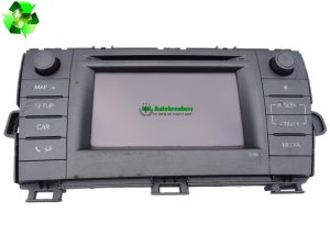 Toyota Prius Radio Stereo Sat Nav CD Player 86140-47080 Genuine 2009-2015