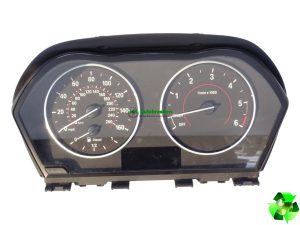 BMW 1 Series F20 Speedometer Instrument Cluster Clock 17649411 Genuine 2016