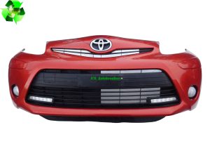 Toyota Aygo Front Bumper Complete 521190H911 Genuine 2013