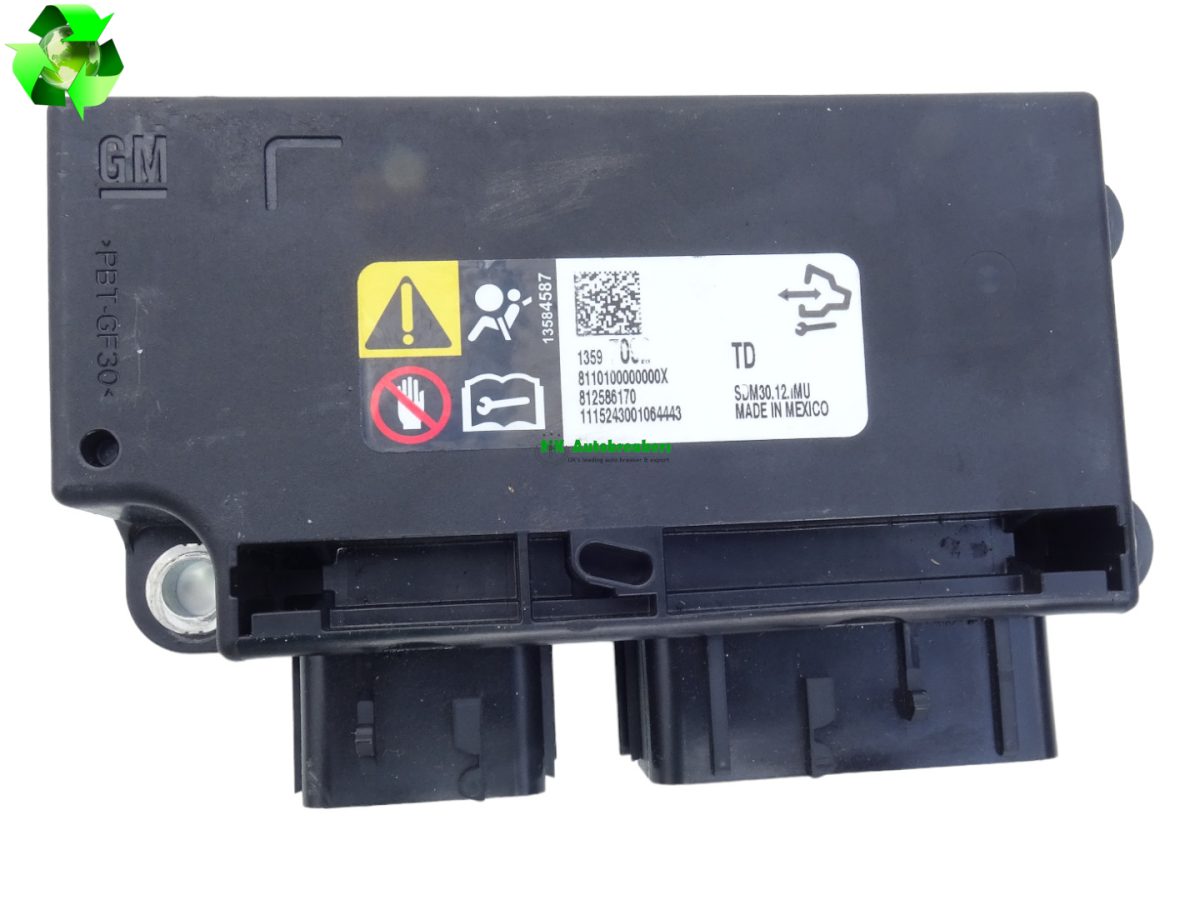 Vauxhall Corsa E Airbag Control Module ECU 13584587 Genuine