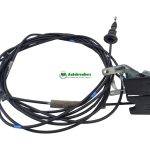 Nissan Micra Bonnet Fuel Cap Release Cable 656213VV0B Genuine 2013