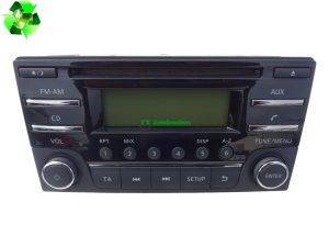Nissan Micra Stereo Radio Media Head Unit 281853HN4B Genuine 2013