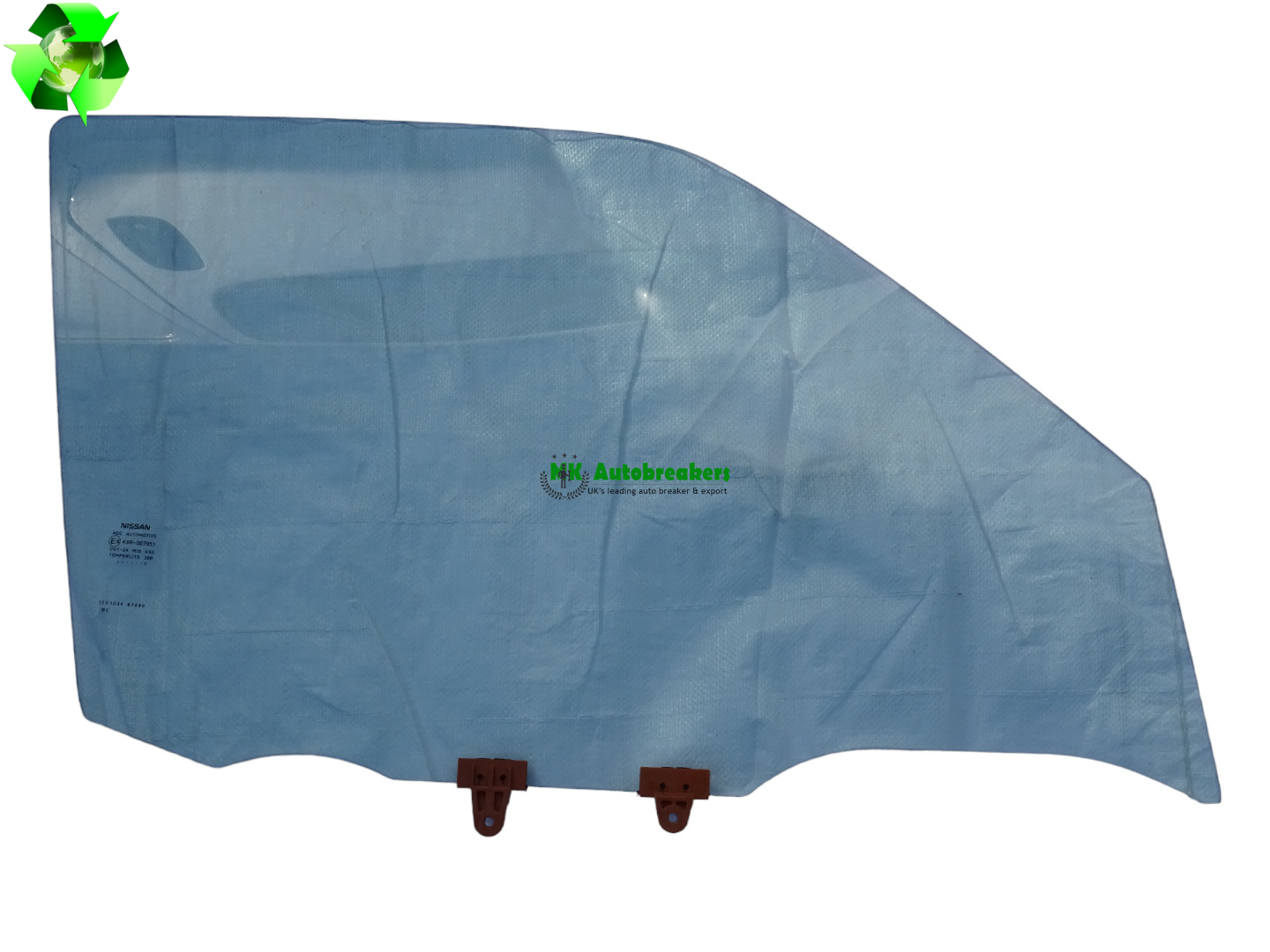 Nissan Juke Window Glass 803001KK0A Front Right Genuine 2016