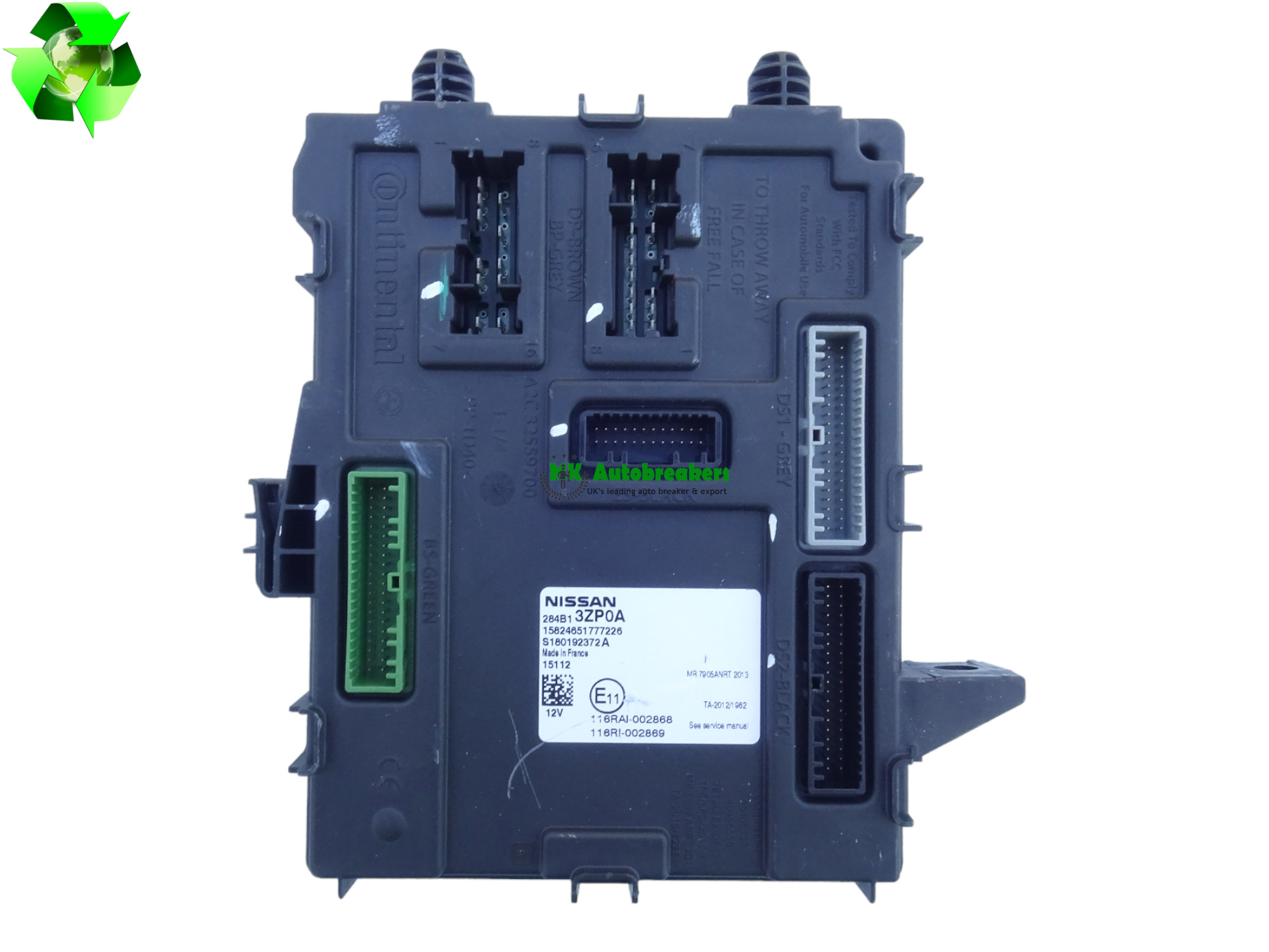 Nissan Pulsar Body Control Module 284B13ZP0A BCM Genuine 2016