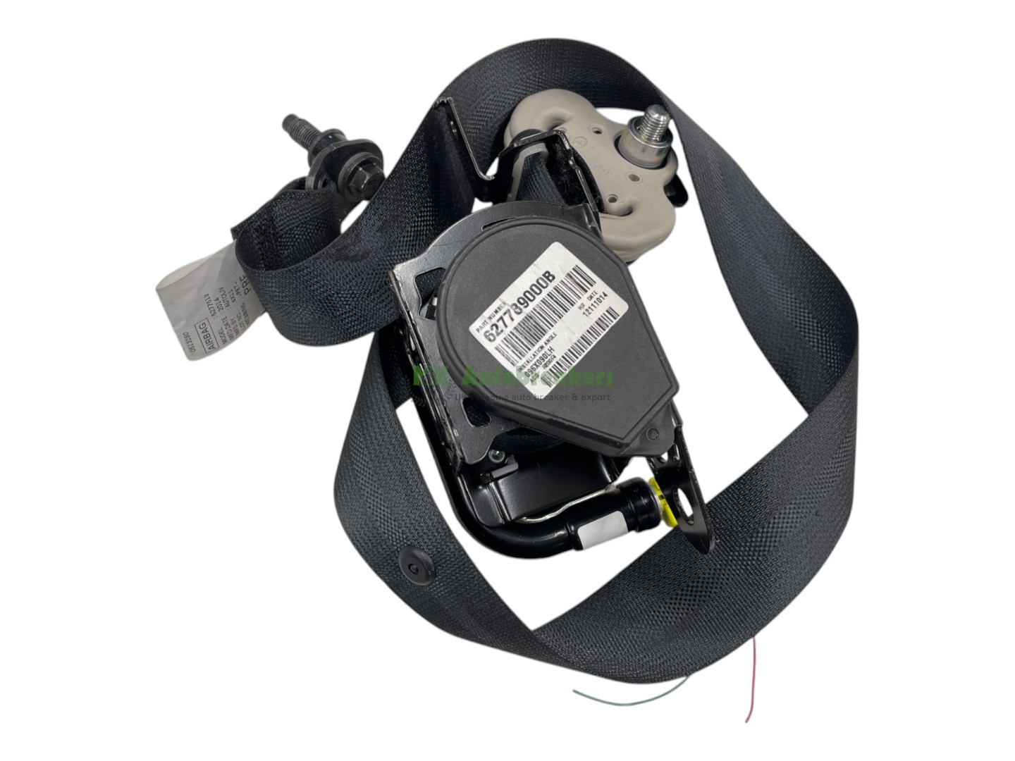 Nissan Pulsar Front Seatbelt 627789000B Left Genuine 2016