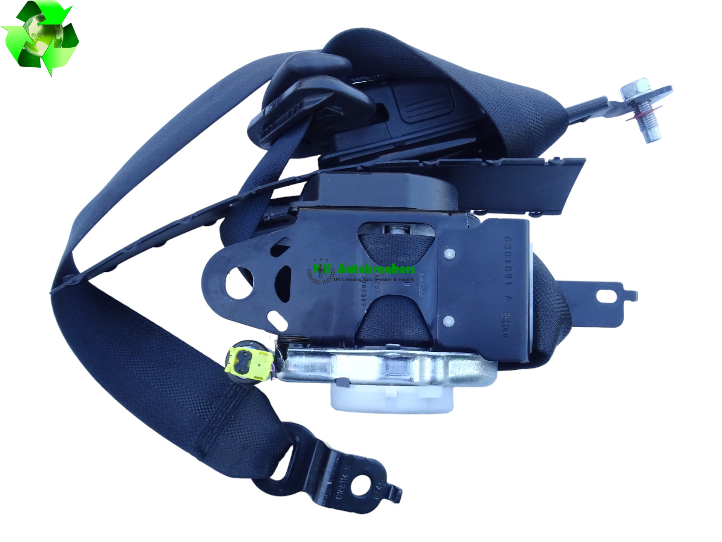 Nissan Leaf Front Seatbelt 638265101D Left Genuine 2019