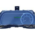Nissan Leaf Speedometer Cluster Clock 248105SJ0A Genuine 2019
