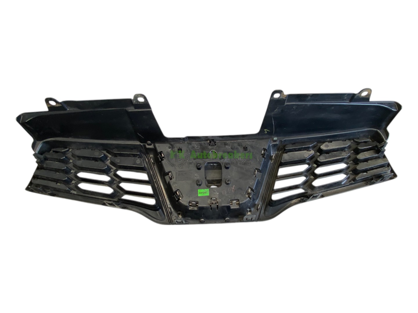 Nissan Qashqai Bumper Grille 62310BR10A Front Genuine 2013