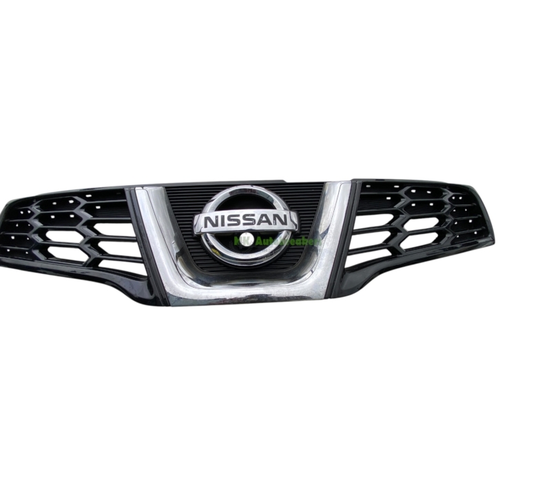Nissan qashqai front grille 62310br10a bumper genuine 2013 1 | mk autobreakers ltd Nissan Qashqai Front Grille bra Bumper Genuine