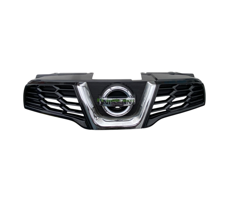 Nissan qashqai front grille 62310br10a bumper genuine 2013 2 | mk autobreakers ltd Nissan Qashqai Front Grille bra Bumper Genuine