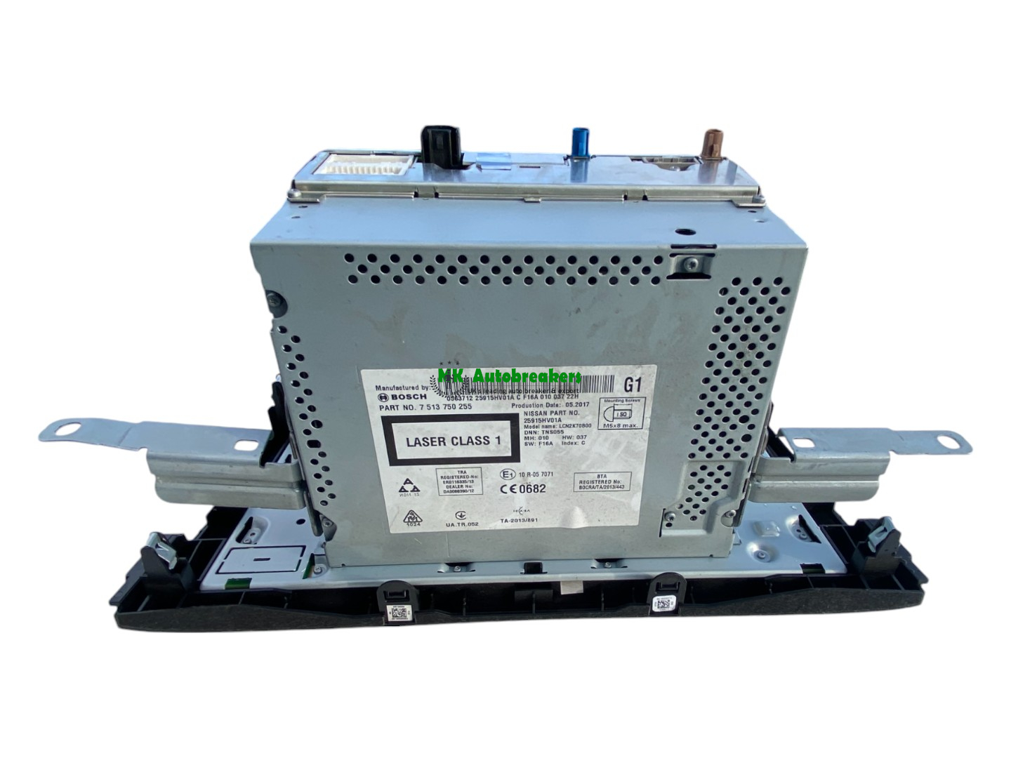 Nissan Qashqai Radio Multimedia Head Unit 25915HV01A Genuine 2017