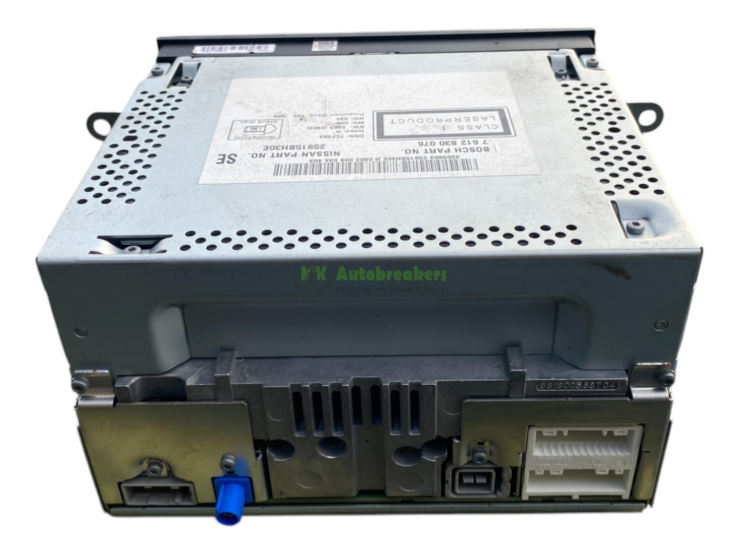 Nissan Qashqai Radio Stereo CD Player Sat Nav 25915BH30E Genuine 2012