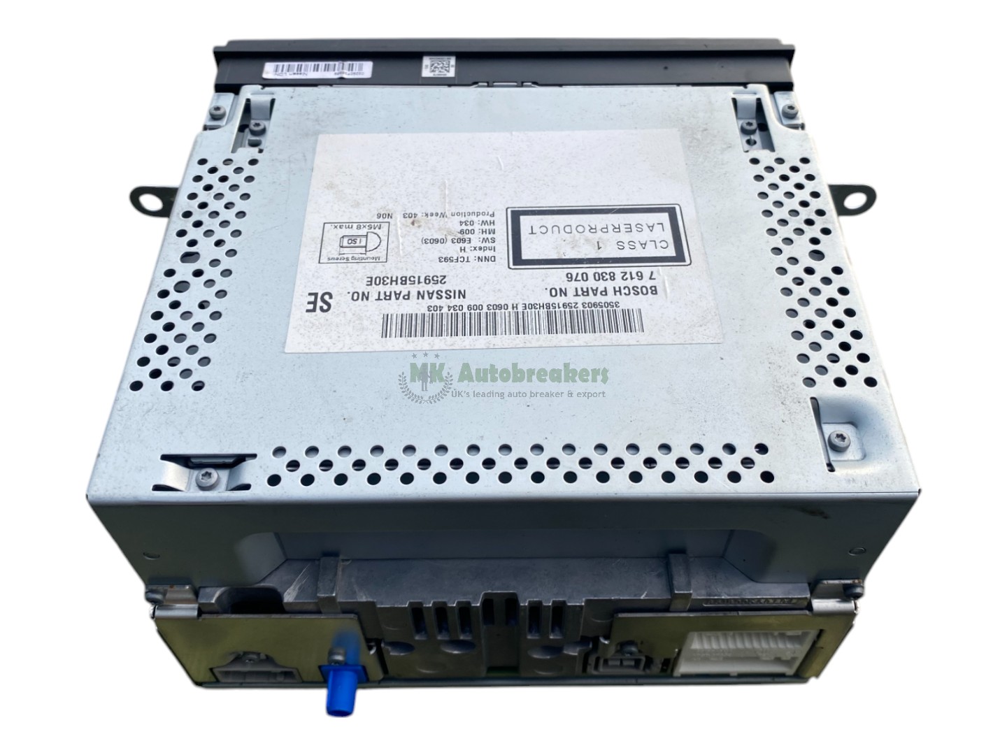 Nissan Qashqai Radio Stereo CD Player Sat Nav 25915BH30E Genuine 2012