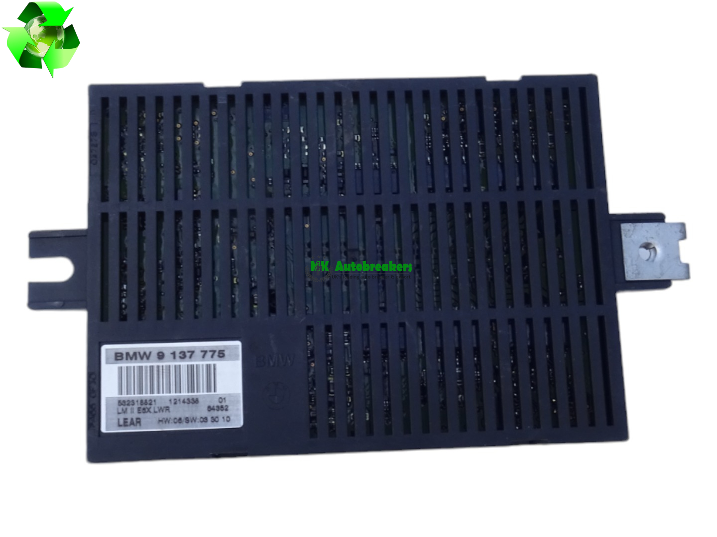 BMW 7 Series E65 Headlight Control Module 9137775 Genuine 2007