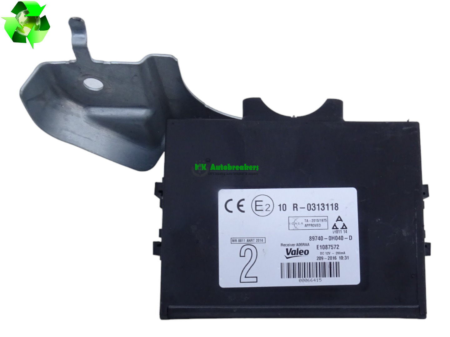 Citroen C1 Door Control Module B000871380 Genuine 2017