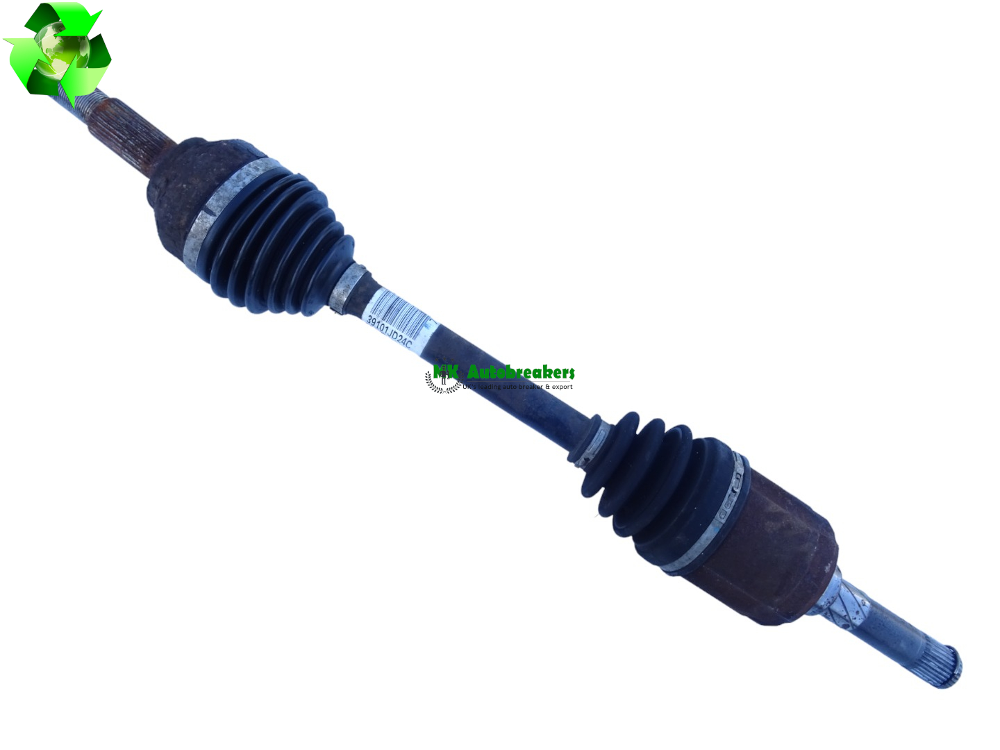 Nissan Qashqai 2.0 Driveshaft 39101JD24C Left Automatic Genuine 2013