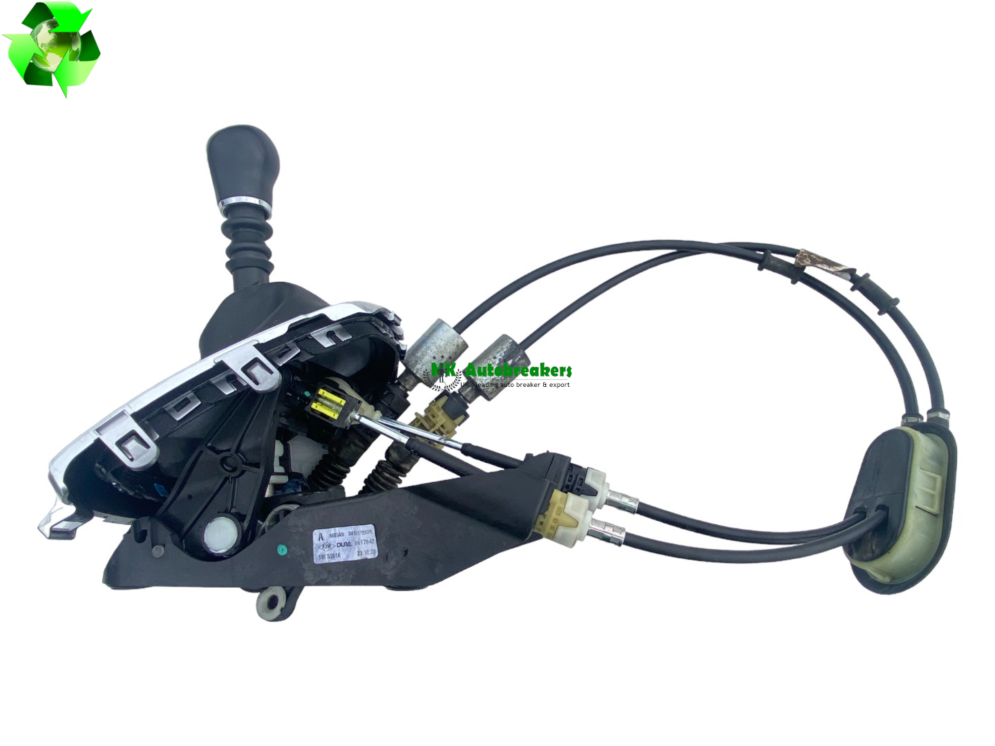 Nissan Qashqai Gearshift Selector & Cables 3410200Q0D Genuine 2019