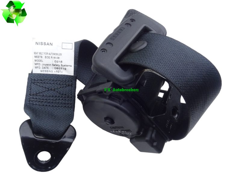 Nissan qashqai seatbelt 888444ea0a rear right genuine 2019