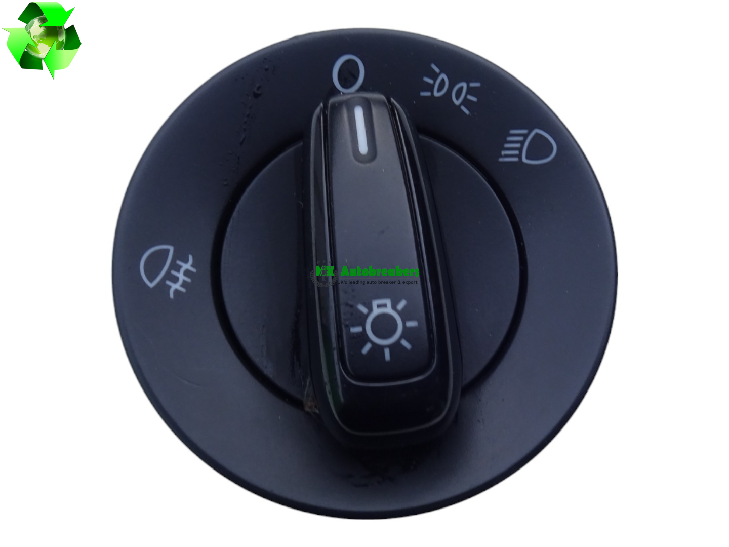 Volkswagen VW UP Headlight Control Switch 6R0941531F Genuine 2013