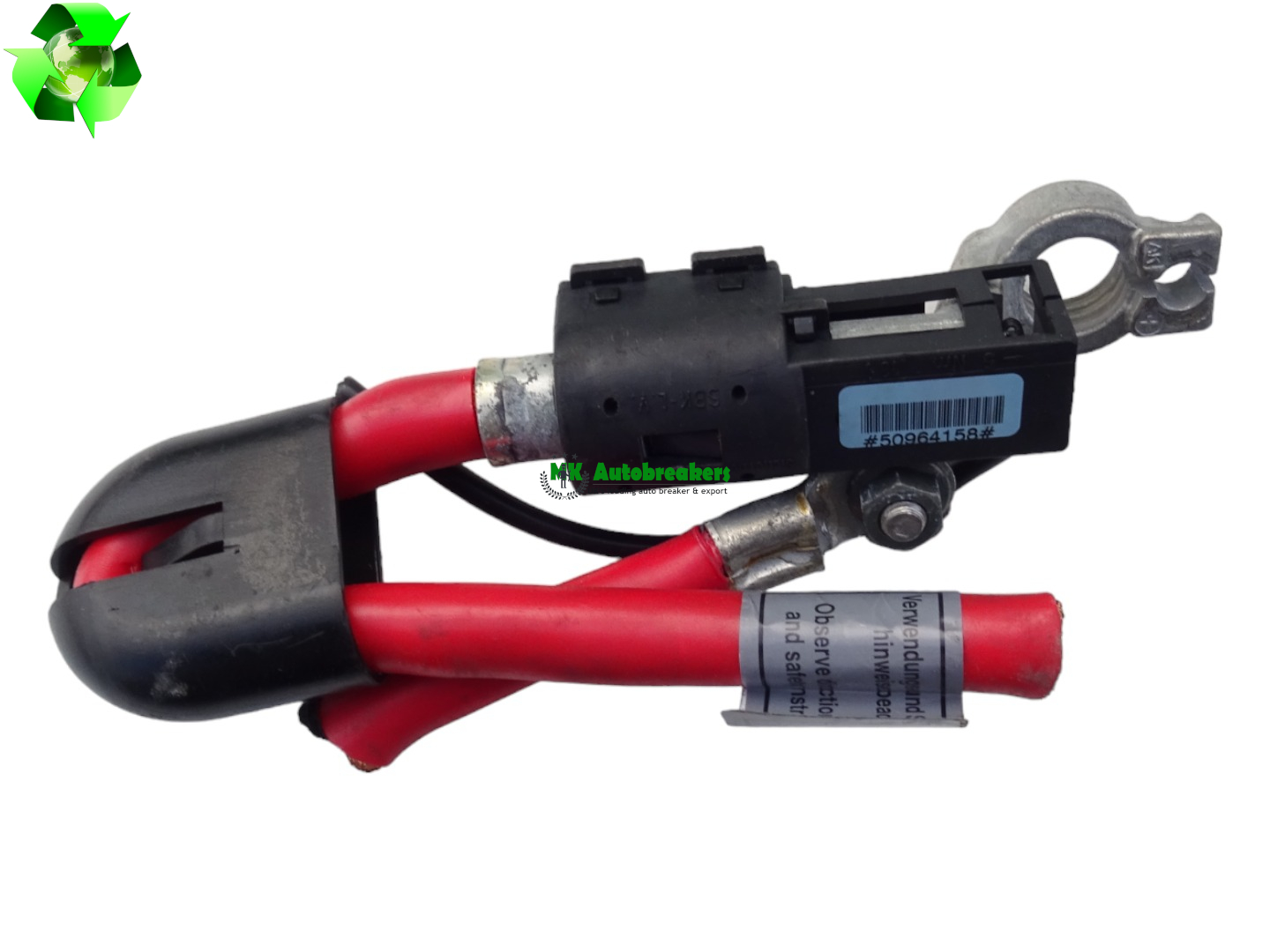 BMW 7 Series E65 Positive Battery Terminal Cable 6908745 Genuine 2007 (1)