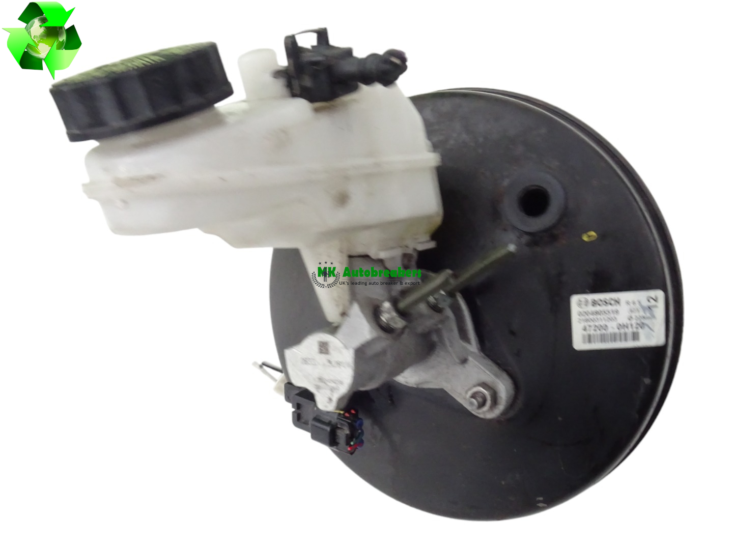 Citroen C1 Brake Servo Master Cylinder 472000H120 Genuine 2017