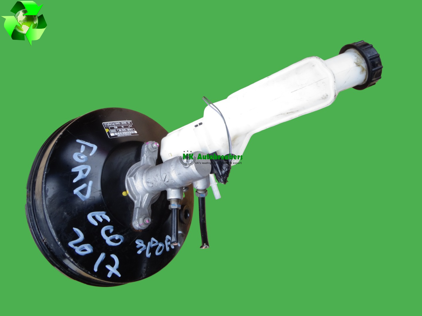 Ford Ecosport Brake Servo Master Cylinder CN152B195CC Genuine 2016