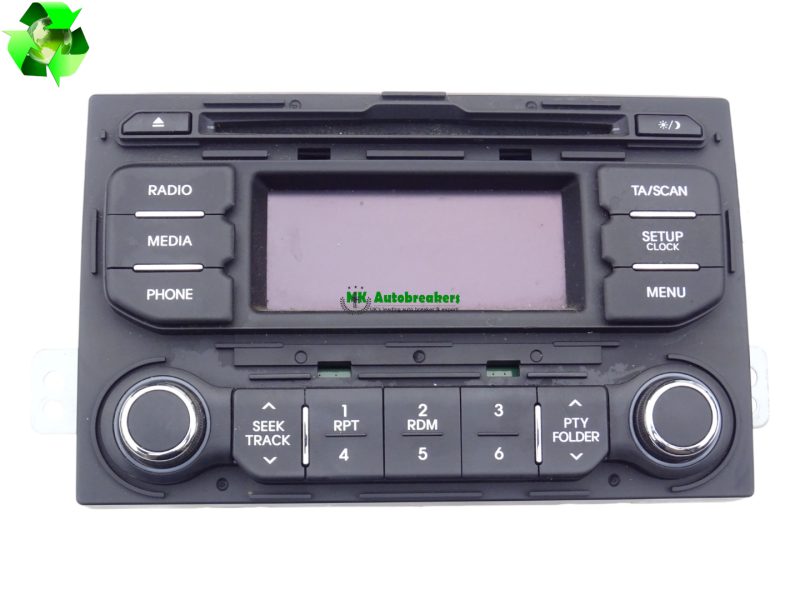 Kia rio radio stereo head unit 961701w750 genuine 2012-2017