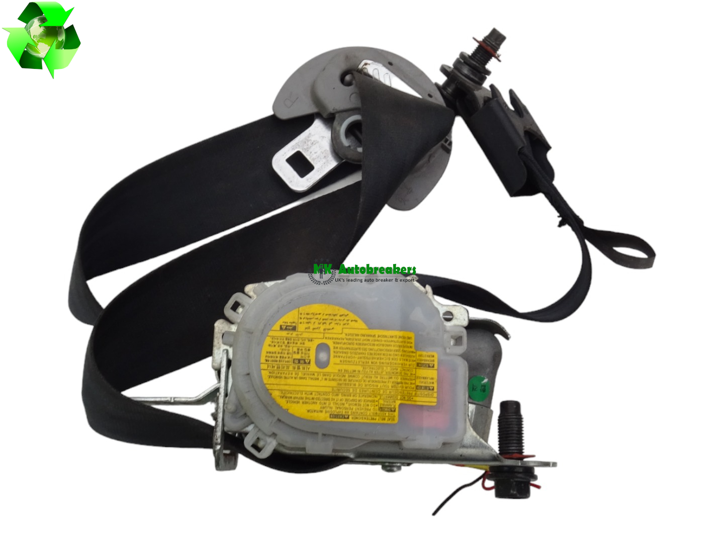 Kia Rio Seatbelt 888801W600 Front Right Genuine 2012-2017