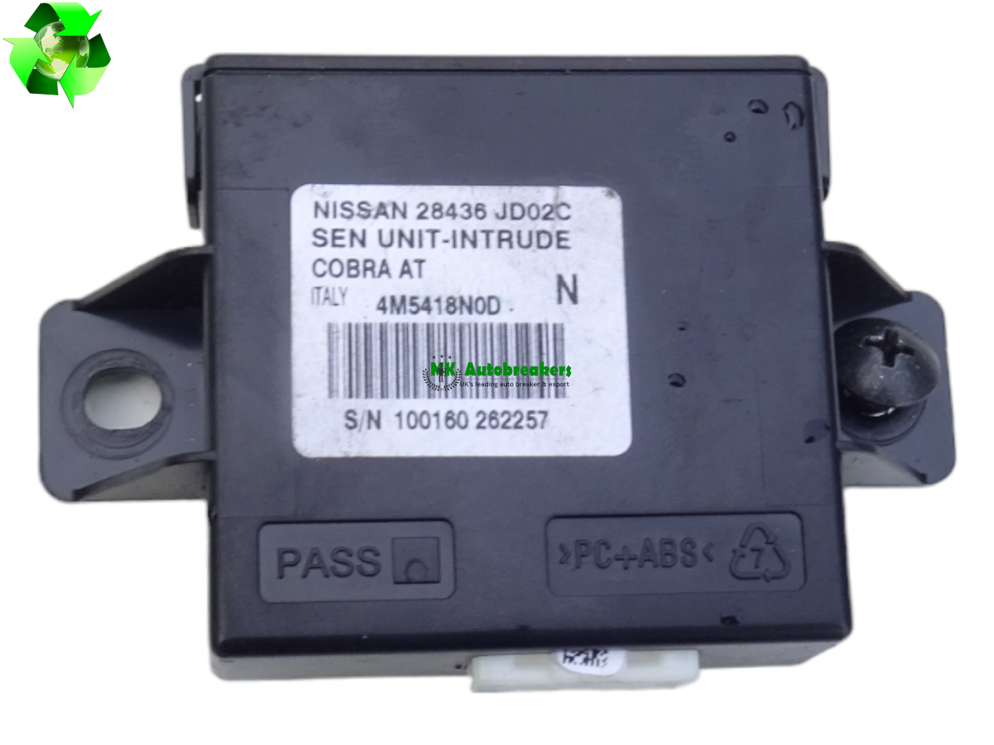 Nissan Qashqai Engine Control Unit Kit 23710BB27C Genuine 2013