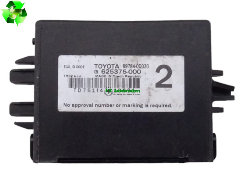 Toyota Yaris Immobilizer Control Module 897840D030 Genuine 2014-2017