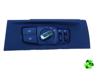 BMW 1 Series F20 Headlight Switch Panel 9265304 Genuine 2012