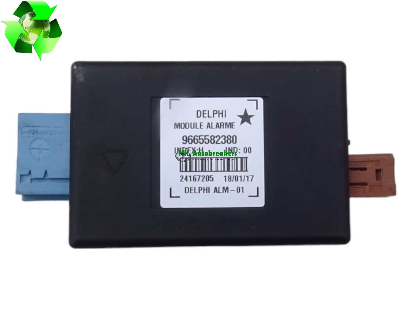 Citroen DS4 Alarm Control Module 9665582380 Genuine 2015 (2)