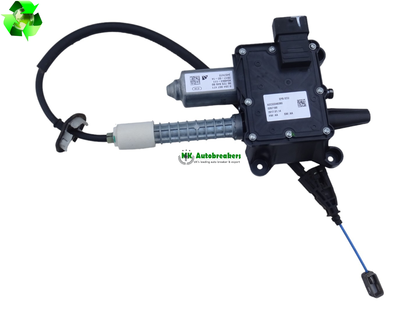 Citroen DS4 Electric Handbrake Motor 9672984680 Genuine 2015