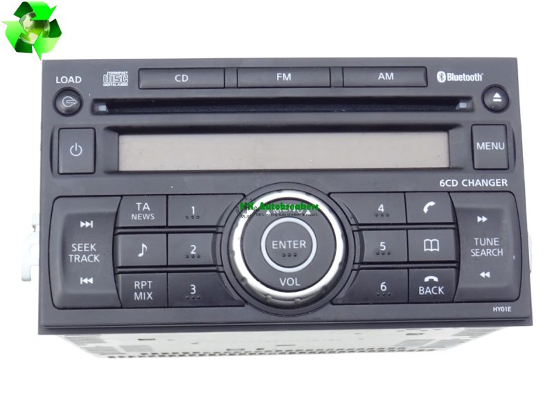 Nissan Qashqai Radio Stereo CD Player Head Unit 28185JD40A Genuine 2010