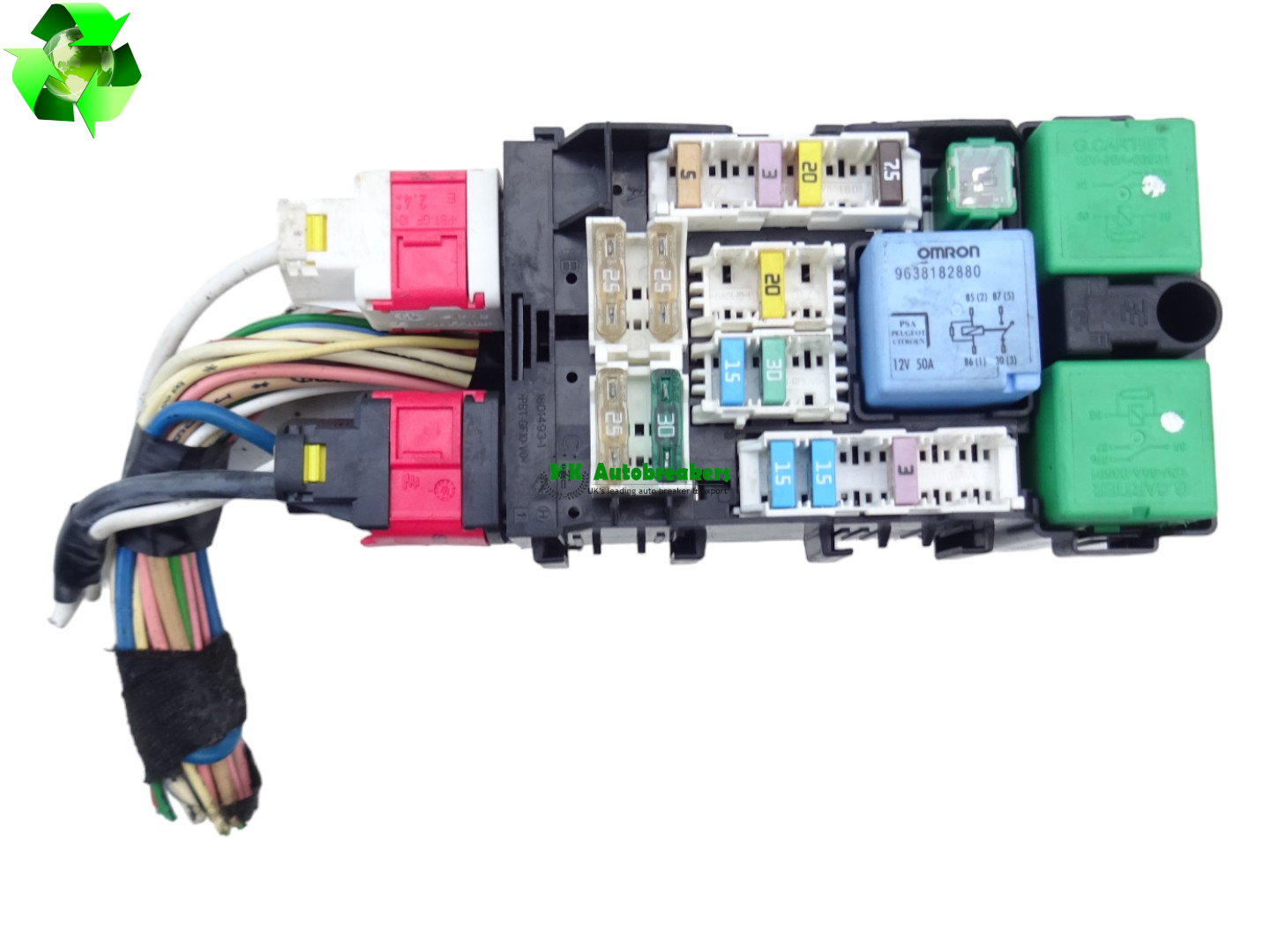 Peugeot 508 Fuse Relay Box 9665492680 Genuine 2014