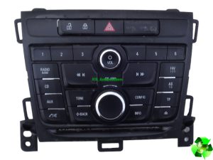 Vauxhall Zafira Radio Multimedia Control Panel 20875735 Genuine 2013