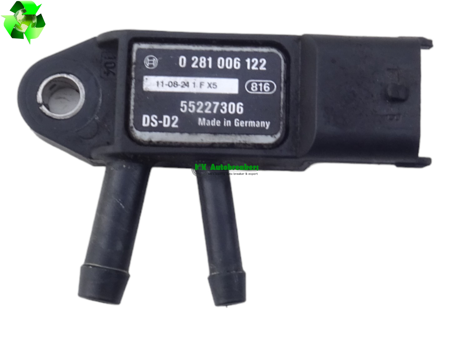 Alfa Romeo Giulietta DPF Exhaust Pressure Sensor 55227306 Genuine 2014