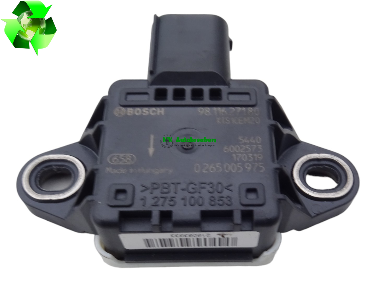 Citroen DS4 Yaw Rate Sensor 9811627180 Genuine 2015